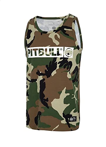 PITBULL Herren Tank Top Pit Bull West Coast Schlanke Passform Hilltop Muskelshirts T-Shirt ärmellose unterhemden XXL PITBULL Herren Tank Top Pit Bull West Coast Schlanke Passform Hilltop Muskelshirts T-Shirt ärmellose unterhemden XXL von PITBULL