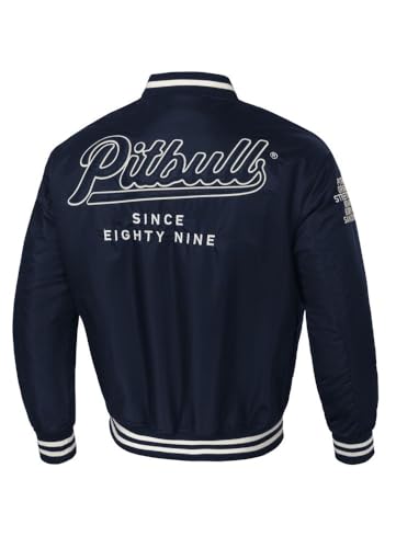 PITBULL Herren Übergangsjacke College-Bomber Männer Bomberjacke im College-Stil Seabridge Sportjacke Sweatjacke Jacke XL von PITBULL