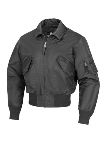 PITBULL Herren Übergangsjacke Männer Bomberjacke Flyers Bomber CWU Bomber Jacket Fliegerjacke S von PITBULL