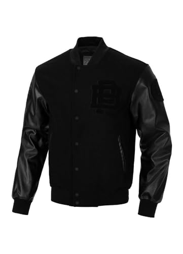 PITBULL Herren Übergangsjacke Stil einer College-Bomberjacke Pit Bull West Coast Fisher Sweatjacke Bomber Jacke männer übergangsjacke M von PITBULL