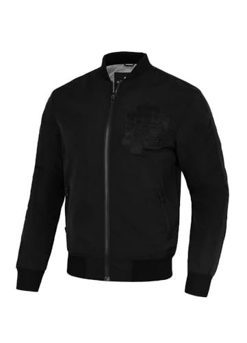 PITBULL Herren Übergangsjacke im Bomberstil Bomberjacke Pit Bull West Coast Harding Bomber Männer Activewear Jacken Frühlingsjacke Sweatjacke XL von PITBULL