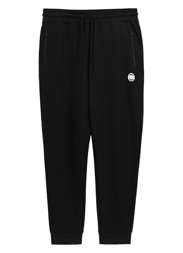 PITBULL - Jogginghose Herren Nugget, Trainingshose Herren, Sporthose Taschen mit Reißverschlüss, Trainingsanzug Dünne, Sweathose Männer, Bequeme Sweatpants, XL von PITBULL