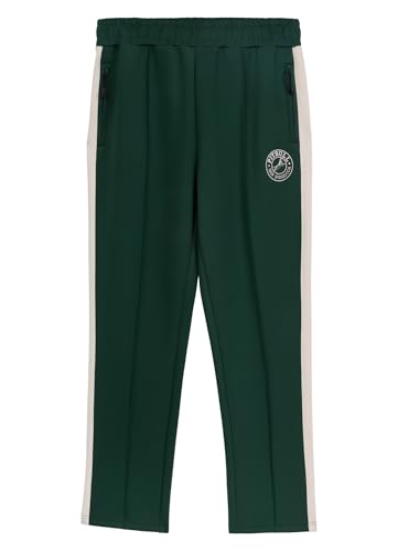 PITBULL - Jogginghose Herren San Diego CA, Trainingshose Herren, Sporthose Oldschool Stil, Sporthose mit Reißverschlusstasche, Trainingsanzug, Sweathose Lang, Sweatpants von PITBULL