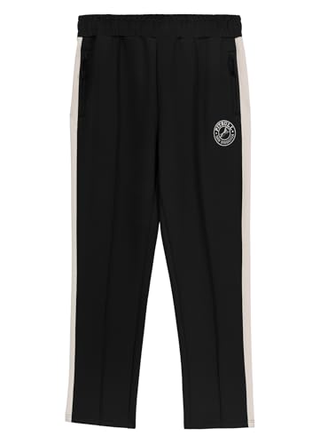 PITBULL - Jogginghose Herren San Diego CA, Trainingshose Herren, Sporthose Oldschool Stil, Sporthose mit Reißverschlusstasche, Trainingsanzug, Sweathose Lang, Sweatpants von PITBULL