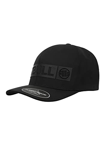 PITBULL Kappe Snapback Pit Bull West Coast Stretch Hilltop Baseballkappe Schwarz von PITBULL