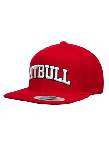 PITBULL Kappe mit Schirm Herren & Damen Pit Bull West Coast Classic Snapback Cap Baseballkappe Mütze mit Visor Sonnenblende von PITBULL