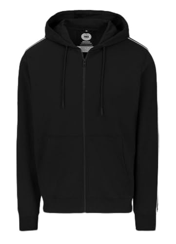 PITBULL - Sweatshirt Herren mit Kapuze Tape Nugget, Sweatshirt mit Reißverschluss, Bequemes Hoodie mit Zip, Kapuzenpullover mit Reißverschluss, Zipper Jacke, Kapuzenjacke, Sweatjacke von PITBULL