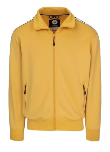 PITBULL - Sweatshirt Herren mit Reißverschluss Oldschool Powers, Sweat Jacke Männer mit Stehkragen, Zipper Jacke Old School Stil, Sweatshirts mit Aufdruck von PITBULL