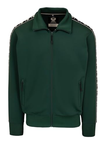 PITBULL - Sweatshirt Herren mit Reißverschluss Oldschool Powers, Sweat Jacke Männer mit Stehkragen, Zipper Jacke Old School Stil, Sweatshirts mit Aufdruck von PITBULL