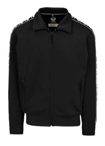 PITBULL - Sweatshirt Herren mit Reißverschluss Oldschool Powers, Sweat Jacke Männer mit Stehkragen, Zipper Jacke Old School Stil, Sweatshirts mit Aufdruck von PITBULL