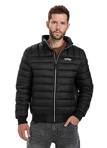 PITBULL - Übergangsjacke Herren Granger, Winddichte Herren Jacke Übergang mit Reißverschluss, Bequeme Seitliche Taschen, Herbstsjacke 3XL von PITBULL
