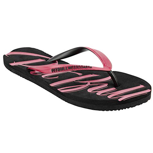 PITBULL West Coast Damen Flip-Flops La Jefa Rosa 38 von PITBULL