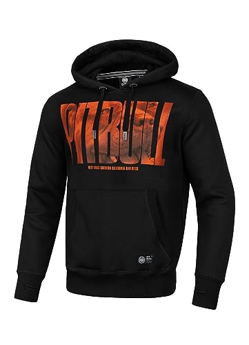 Pit Bull West Coast Hoodie Orange Dog Schwarz S Pit Bull West Coast Hoodie Orange Dog Schwarz S von PITBULL