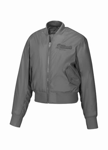 Pitbull Damen Übergangsjacke im Oversize-Schnitt, Bomber-Stil Angel Bomberjacke Bomber Jacke für Frauen Frühlingsjacke M von PITBULL
