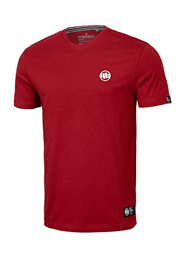 Pitbull Herren T-Shirt Pit Bull West Coast Small Logo Basic Baumwolle XL von PITBULL