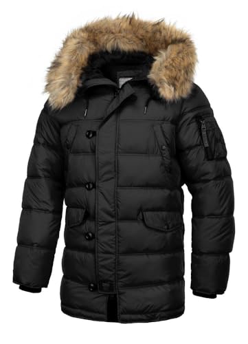 Pitbull Herren Winterjacke Typ Parka Winter Jacke im Parka-Stil Kingston Wärmender Parka für den Winte Jacke mit Kapuze XXL Pitbull Herren Winterjacke Typ Parka Winter Jacke im Parka-Stil Kingston Wärmender Parka für den Winte Jacke mit Kapuze XXL von PITBULL
