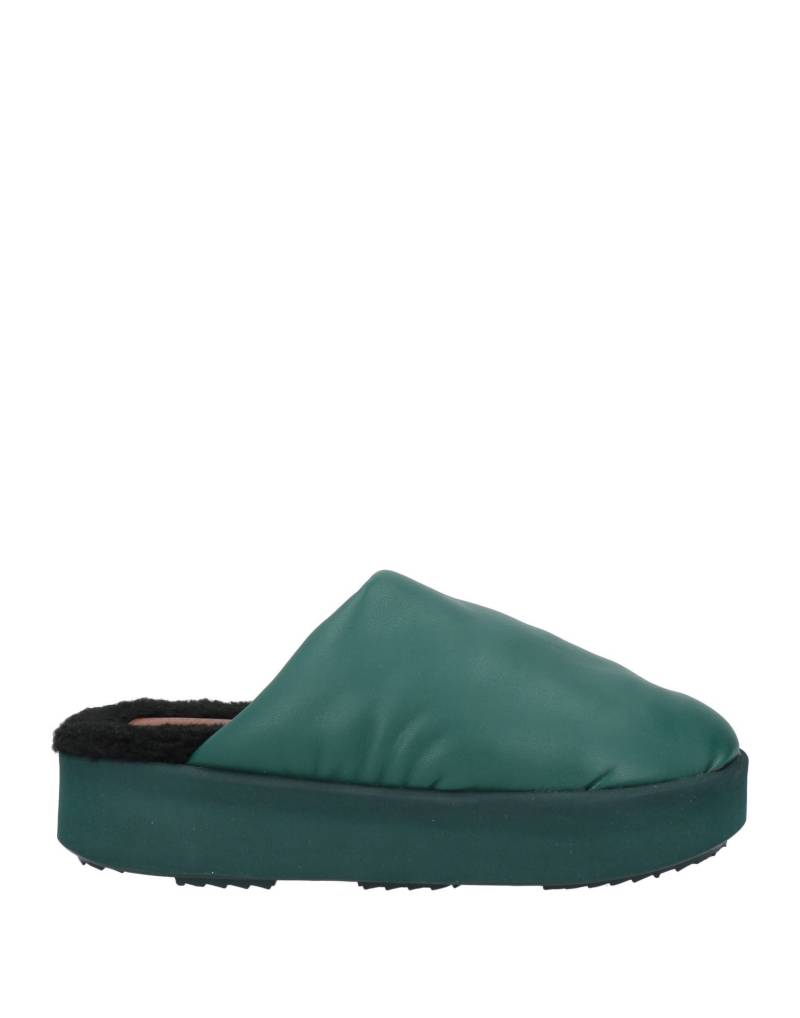 PIUMESTUDIO Mules & Clogs Damen Dunkelgrün von PIUMESTUDIO