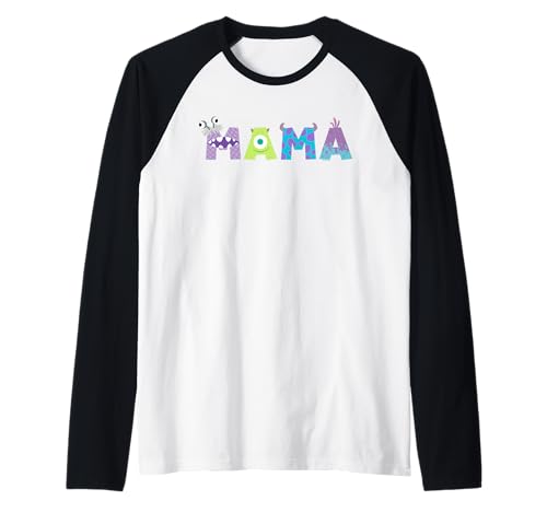 Disney and Pixar's Monsters, Inc. Mama Mother's Day Birthday Raglan von PIXAR