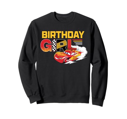 Disney & Pixar's Cars Birthday Girl Lightning McQueen Sweatshirt von PIXAR