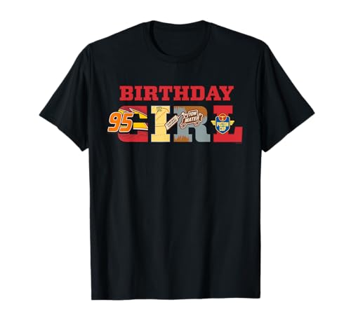 Disney & Pixar's Cars Birthday Girl Party Matching Gift T-Shirt Disney & Pixar's Cars Birthday Girl Party Matching Gift T-Shirt von PIXAR