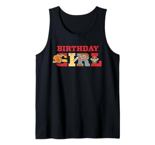 Disney & Pixar's Cars Birthday Girl Party Matching Gift Tank Top von PIXAR
