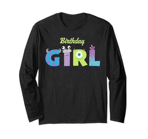 Disney & Pixar's Monsters, Inc. Birthday Girl Party Gift Langarmshirt Disney & Pixar's Monsters, Inc. Birthday Girl Party Gift Langarmshirt von PIXAR