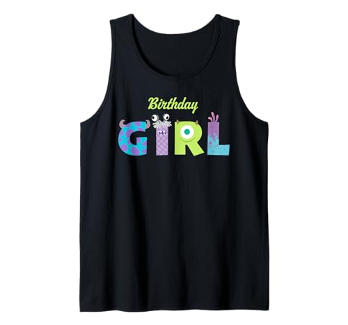 Disney & Pixar's Monsters, Inc. Birthday Girl Party Gift Tank Top von PIXAR