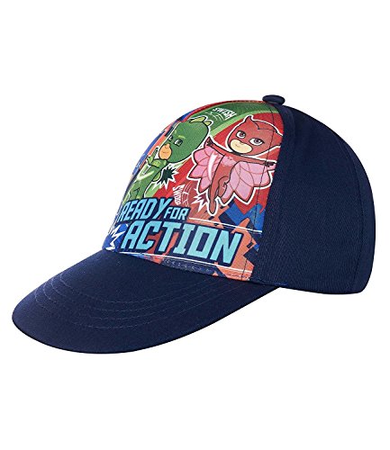 PJ Masks ? Pyjamahelden Jungen Cap - schwarz - 52 von PJ Masks