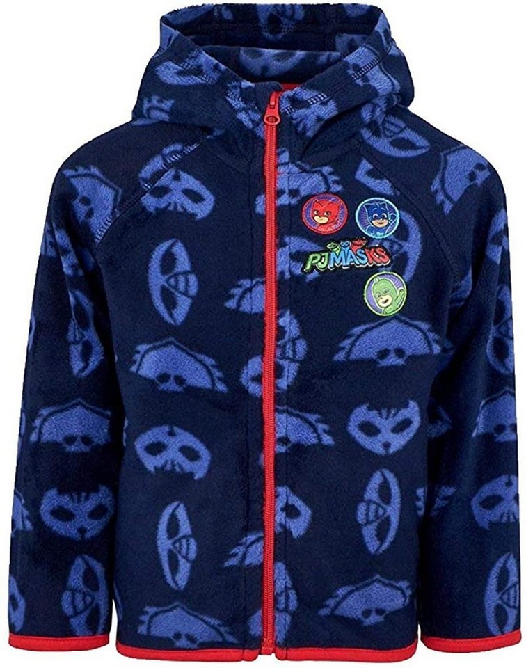 PJ Masks Fleecejacke PJ MASK Kinder Fleecejacke mit Kapuze 98 104 110 116 128 von PJ Masks