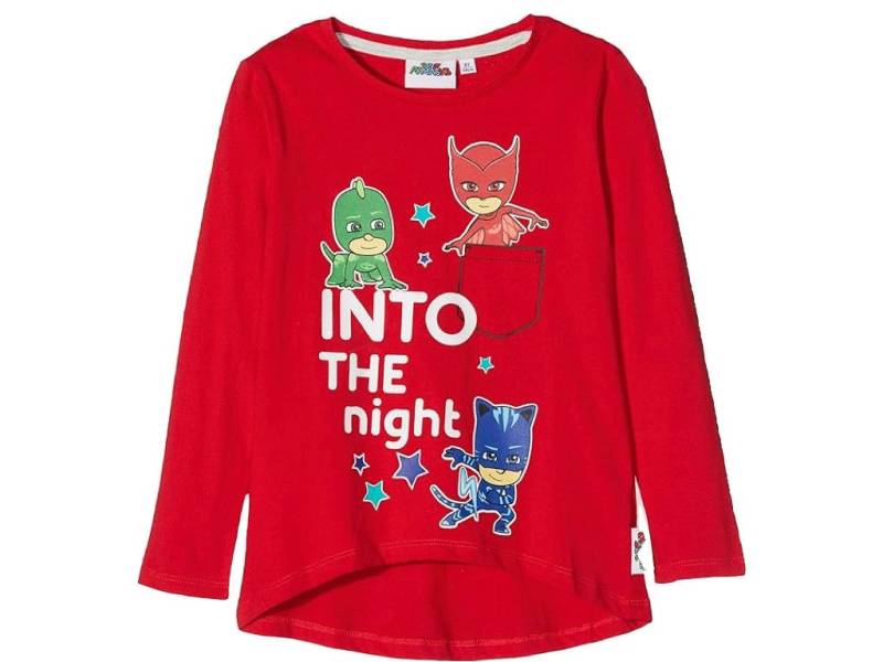 PJ Masks Langarmshirt PJ Masks Pyjamahelden für Jungen und Mädchen von PJ Masks