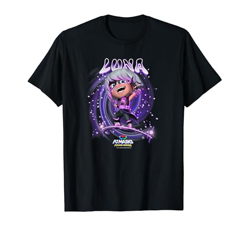 PJ Masks Luna Girl Celestial Ride Magic Villain Logo T-Shirt von PJ Masks