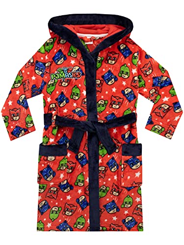 PJ Masks Mädchen Bademäntel Rot 98 von PJ Masks