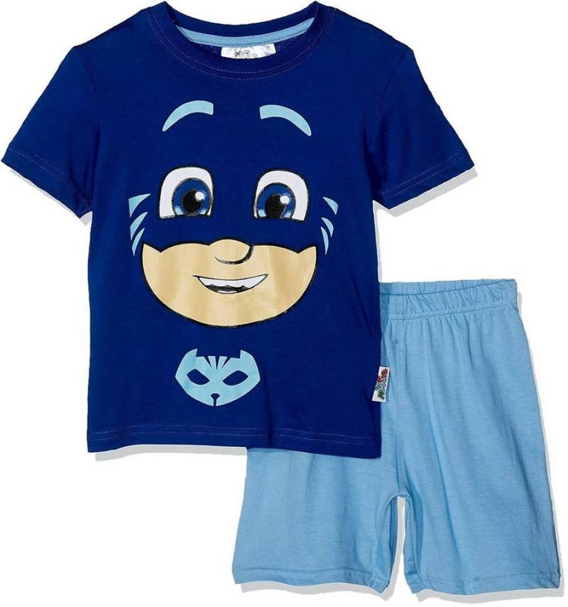 PJ Masks Pyjama PJ MASK Schlafanzug Helden Shorty Kinder Pyjama Bequemgeschnitten von PJ Masks