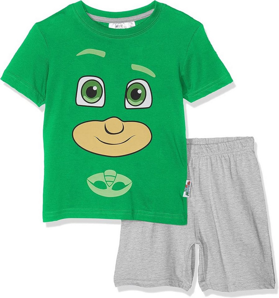 PJ Masks Pyjama PJ MASK Schlafanzug Helden Shorty Kinder Pyjama Bequemgeschnitten PJ Masks Pyjama PJ MASK Schlafanzug Helden Shorty Kinder Pyjama Bequemgeschnitten von PJ Masks