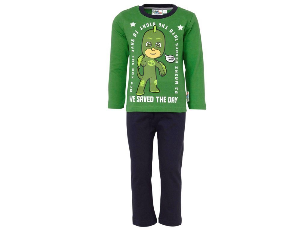 PJ Masks Pyjama PJ Masks Pyjamahelden Jungen Schlafanzug grün von PJ Masks