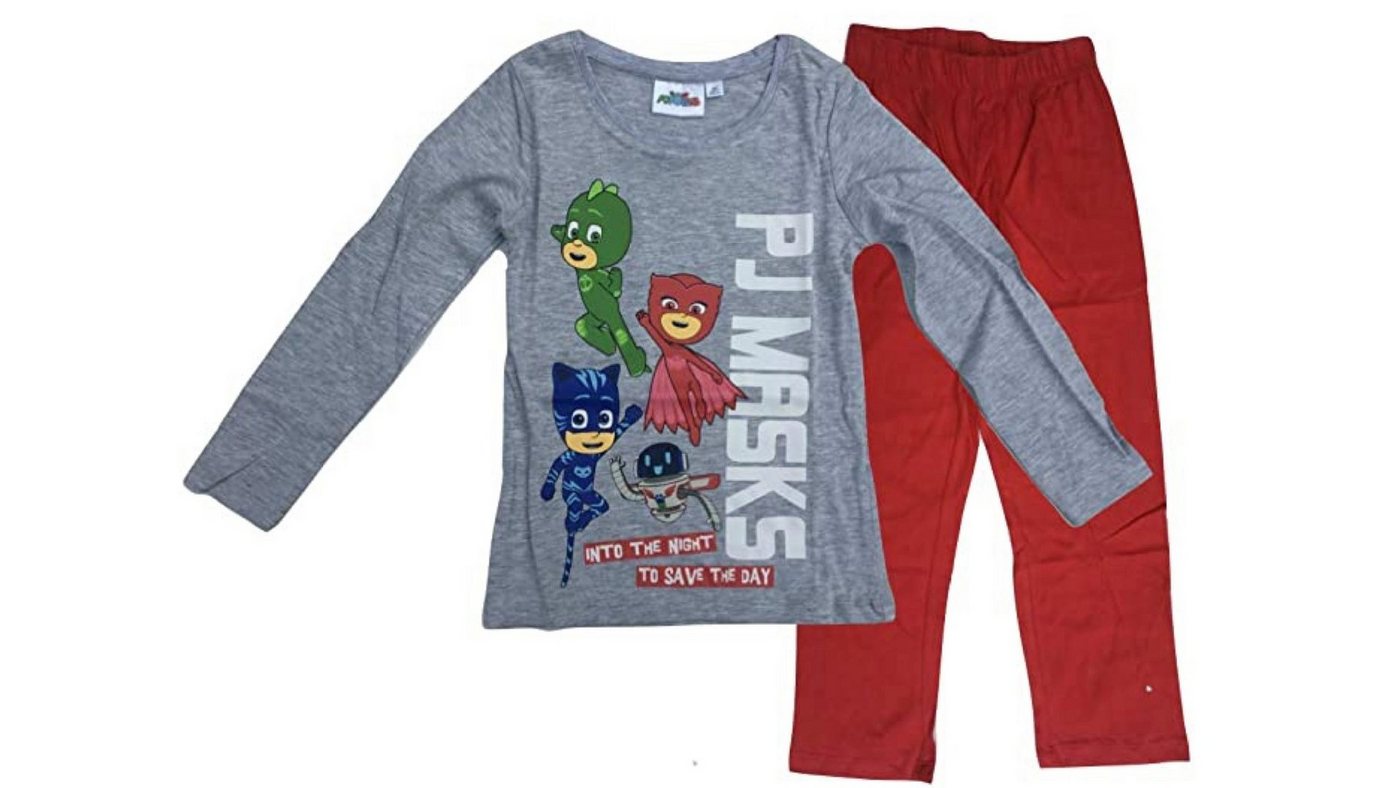 PJ Masks Schlafanzug PJ Masks Pyjamahelden Mädchen Schlafanzug grau von PJ Masks