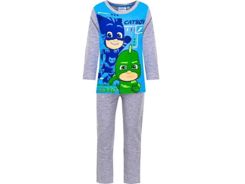 PJ Masks Schlafanzug PJ Masks Pyjamahelden Pyjama grau von PJ Masks