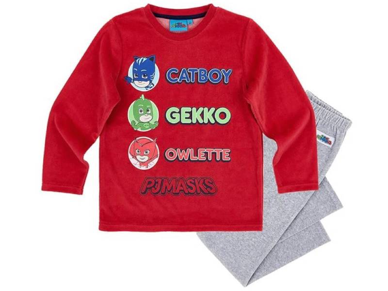 PJ Masks Schlafanzug Pyjama Velour von PJ Masks