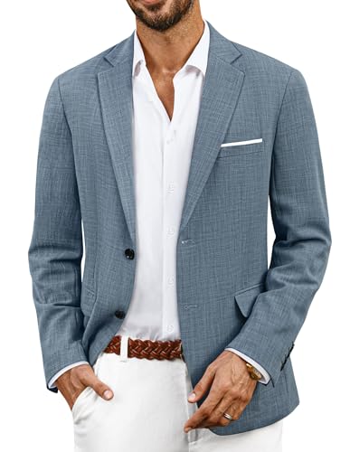 PJ PAUL JONES Blazer Herren Sportlich Trachte Anzugjacke für Hochzeit Business Anzug Hellblau XL PJ PAUL JONES Blazer Herren Sportlich Trachte Anzugjacke für Hochzeit Business Anzug Hellblau XL von PJ PAUL JONES