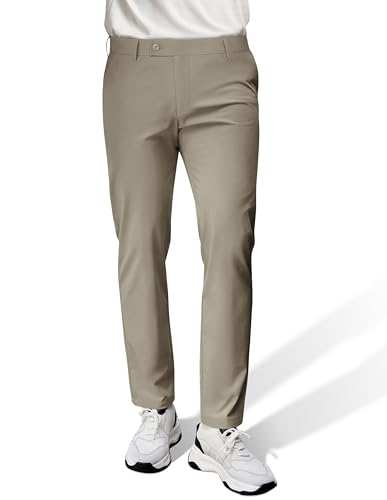 PJ PAUL JONES Chino Hose Herren mit Elastischem Bund Anzughose Stretch Golf Hose Khaki XXL PJ PAUL JONES Chino Hose Herren mit Elastischem Bund Anzughose Stretch Golf Hose Khaki XXL von PJ PAUL JONES