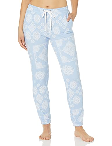 PJ Salvage Damen Loungewear Bandanarama Banded Pant Pyjamaunterteil, eisblau, Large von PJ Salvage