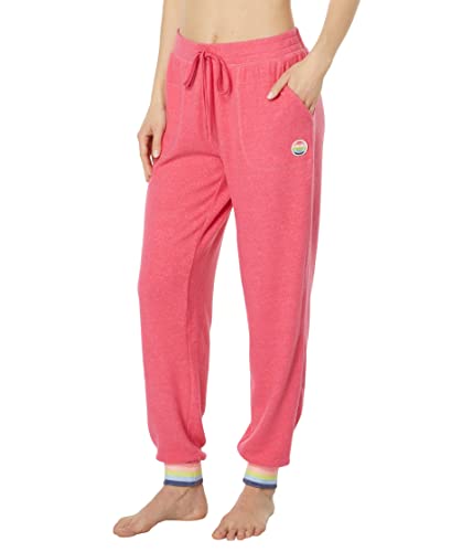 PJ Salvage Damen Loungewear Happy Things Bunded Pant Pyjamaunterteil, Kirsche, Large von PJ Salvage