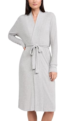 PJ Salvage Damen Textured Essentials Robe Bademantel, Meliert, Grau, Small PJ Salvage Damen Textured Essentials Robe Bademantel, Meliert, Grau, Small von PJ Salvage