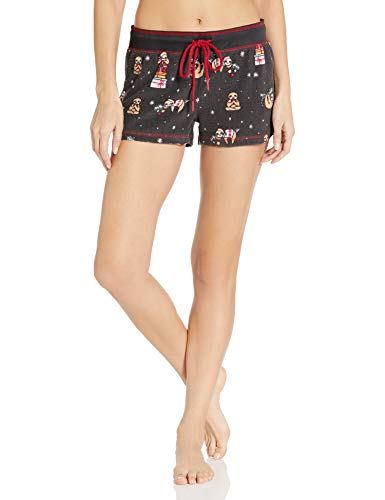 PJ Salvage Damen Pajama Shorts Pyjamahose, anthrazit, Large von PJ Salvage