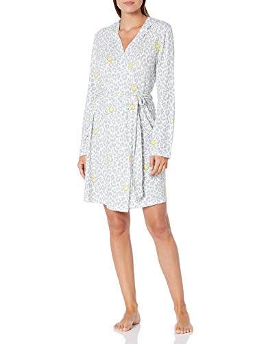 PJ Salvage Damen Smiley Robe Bademantel, elfenbeinfarben, X-Large von PJ Salvage