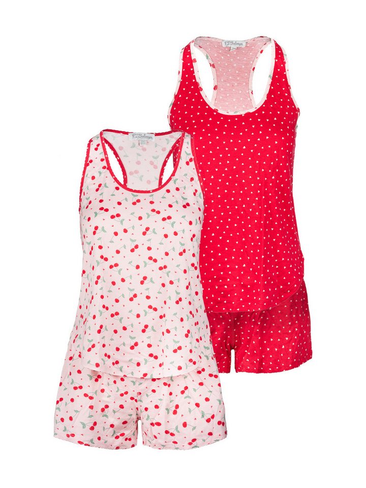 PJ Salvage Pyjama Mix and Match Sleep Sets (2 tlg) schlafanzug schlafmode bequem von PJ Salvage