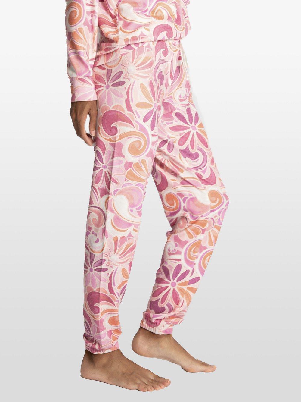 PJ Salvage Pyjamahose Damen gemustert, pink von PJ Salvage