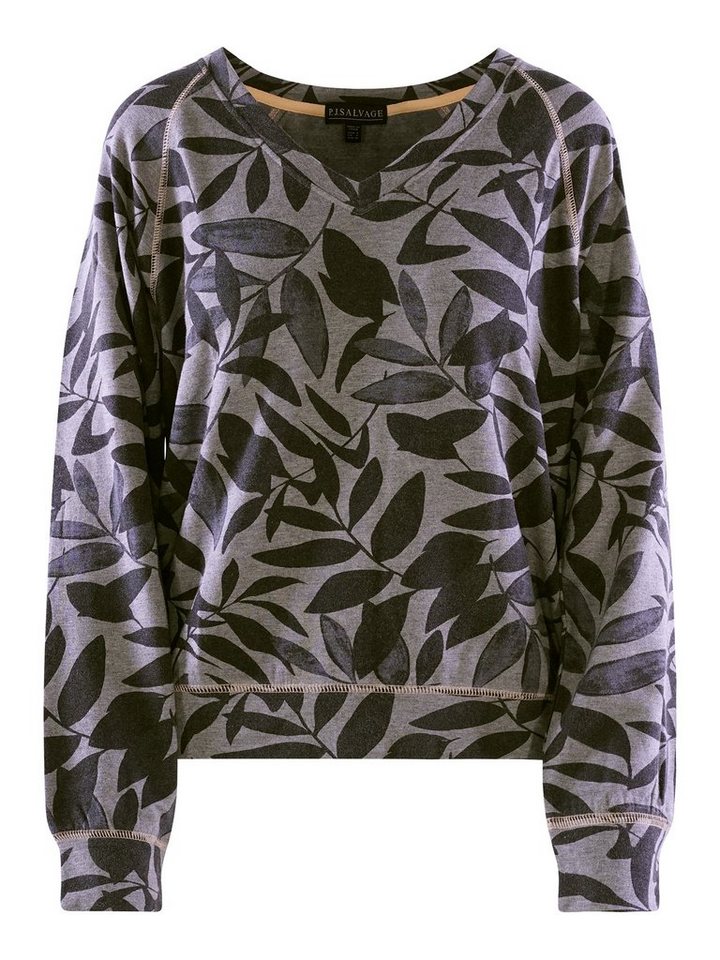 PJ Salvage Pyjamaoberteil PAPAYA PALMS von PJ Salvage