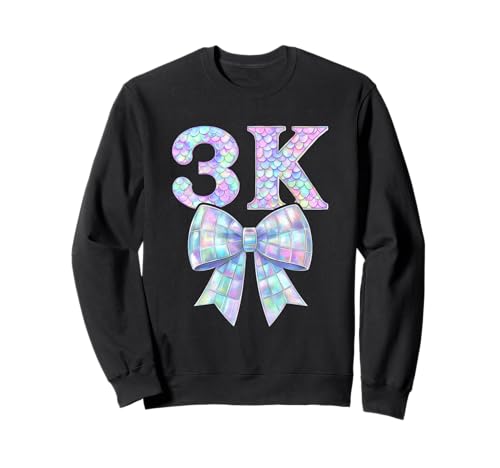 Coquette Bow 3K Teacher Team Damen Preppy Kid Girly Girl PK3 Sweatshirt von PK3 Team 3K Teacher Women PreK3 Pre Kindergarten 3