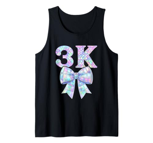 Coquette Bow 3K Teacher Team Damen Preppy Kid Girly Girl PK3 Tank Top von PK3 Team 3K Teacher Women PreK3 Pre Kindergarten 3